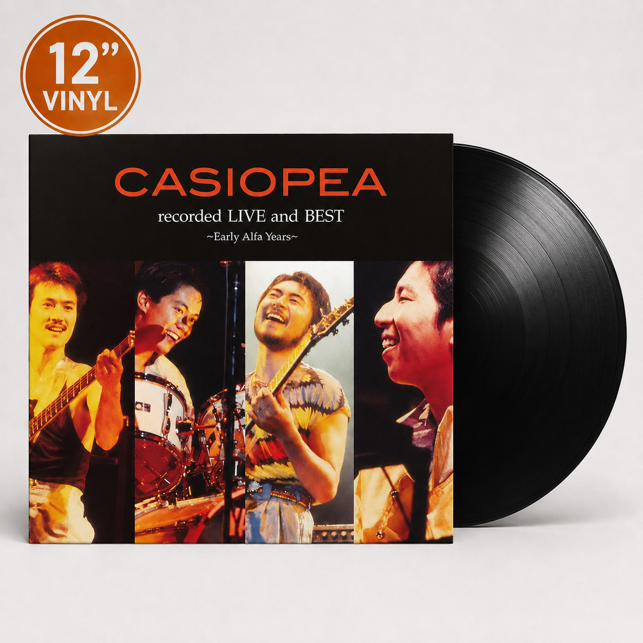 Casiopea – recorded LIVE and BEST Early Alfa Years 2LP Vinyl Japan Limited