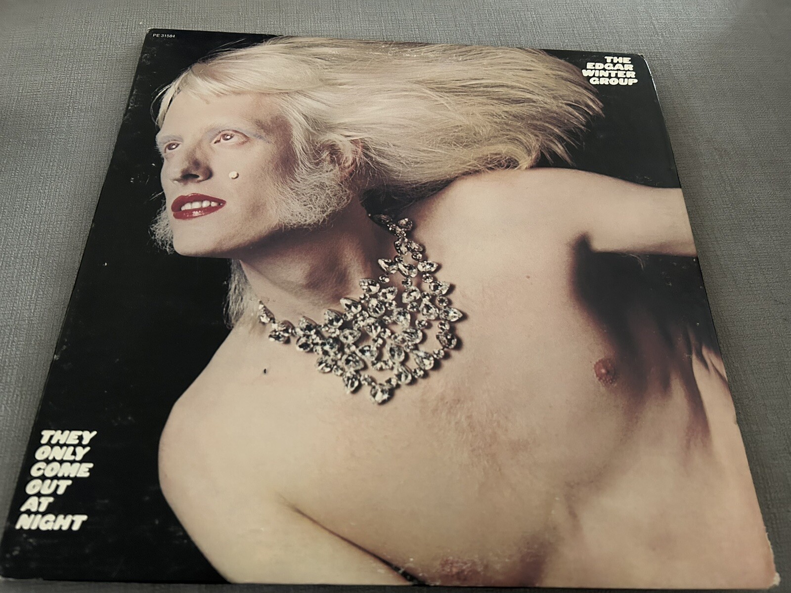 The Edgar Winter Group They Only Come Out At Night Record Album Vinyl LP VG+