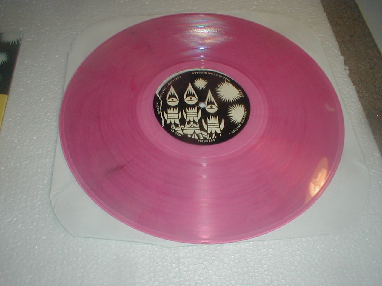 Princess SELLING SULPHUR Made In China LP 2013 Seattle Punk Metal Grunge 1/300
