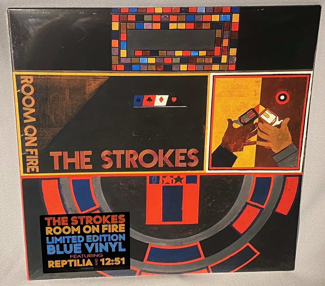 LP THE STROKES Room On Fire (BLUE Vinyl, RCA, 2023) NEW MINT SEALED