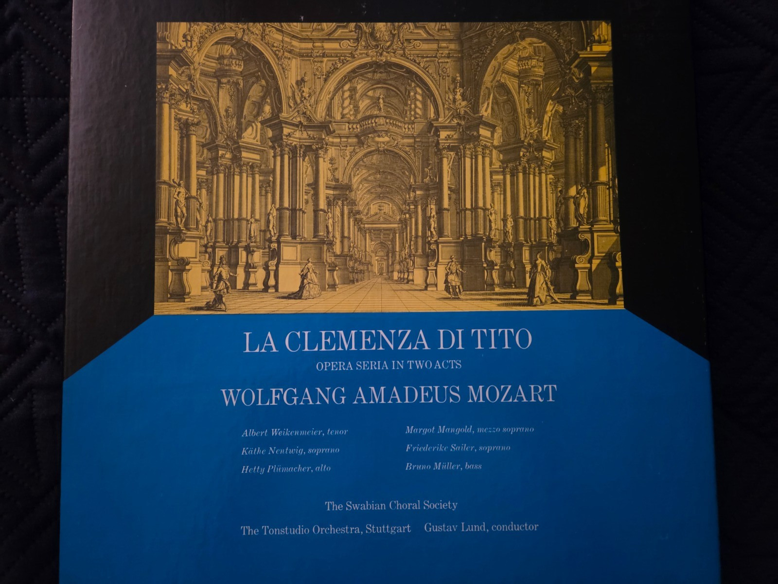 Wolfgang Amadeus Mozart – La Clemenza Di Tito – Opera Seria In Two Acts