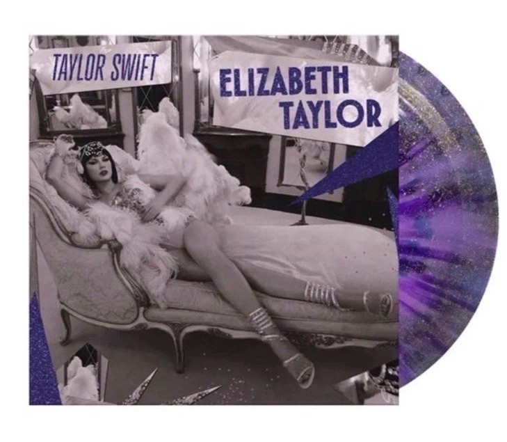 Taylor Swift | “Elizabeth Taylor” — Violet Glitter RSD Vinyl — Sealed!