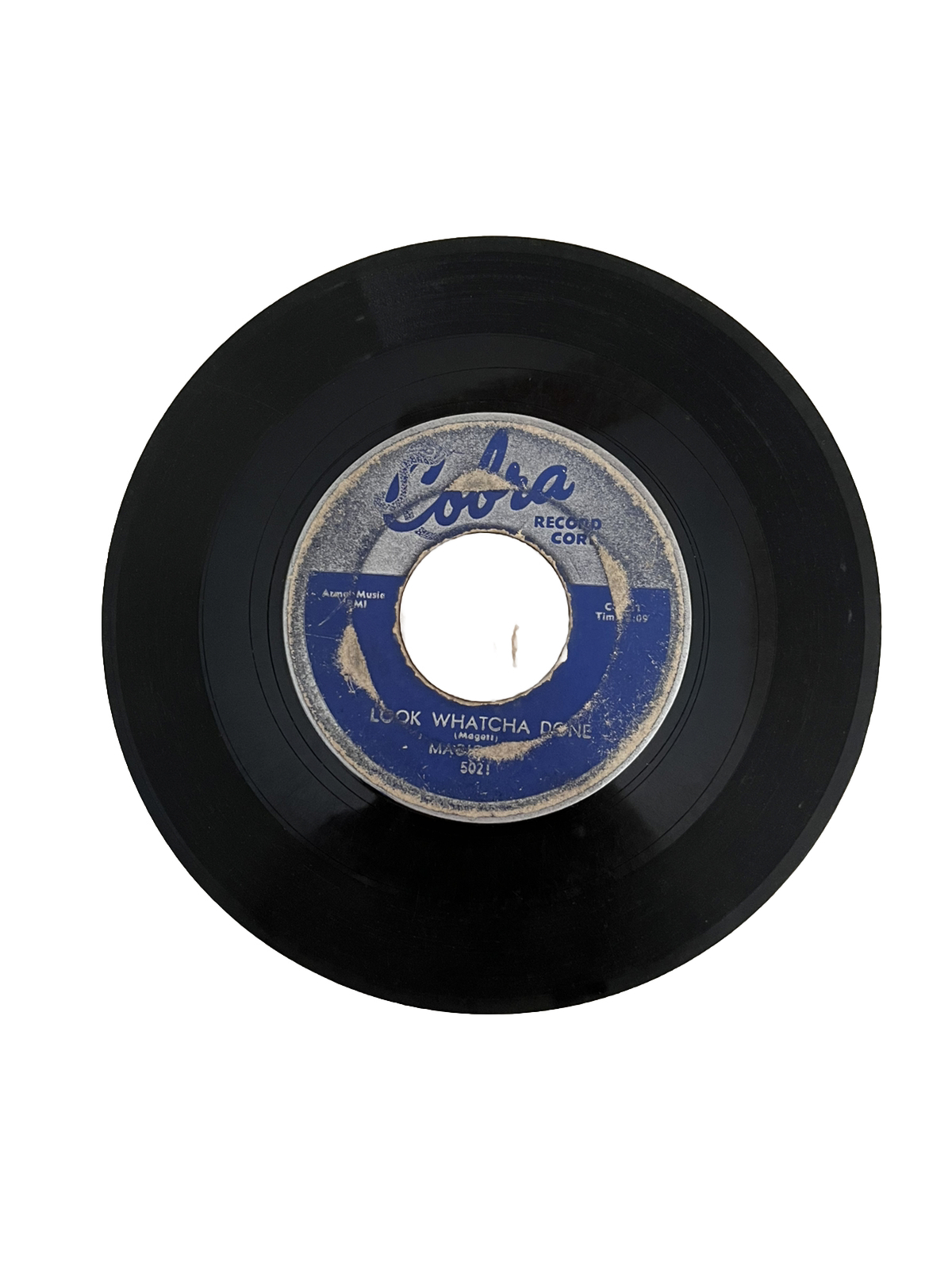 Magic Sam Look Watcha Done 1958 R&B Blues Rocker 45 Cobra 5021