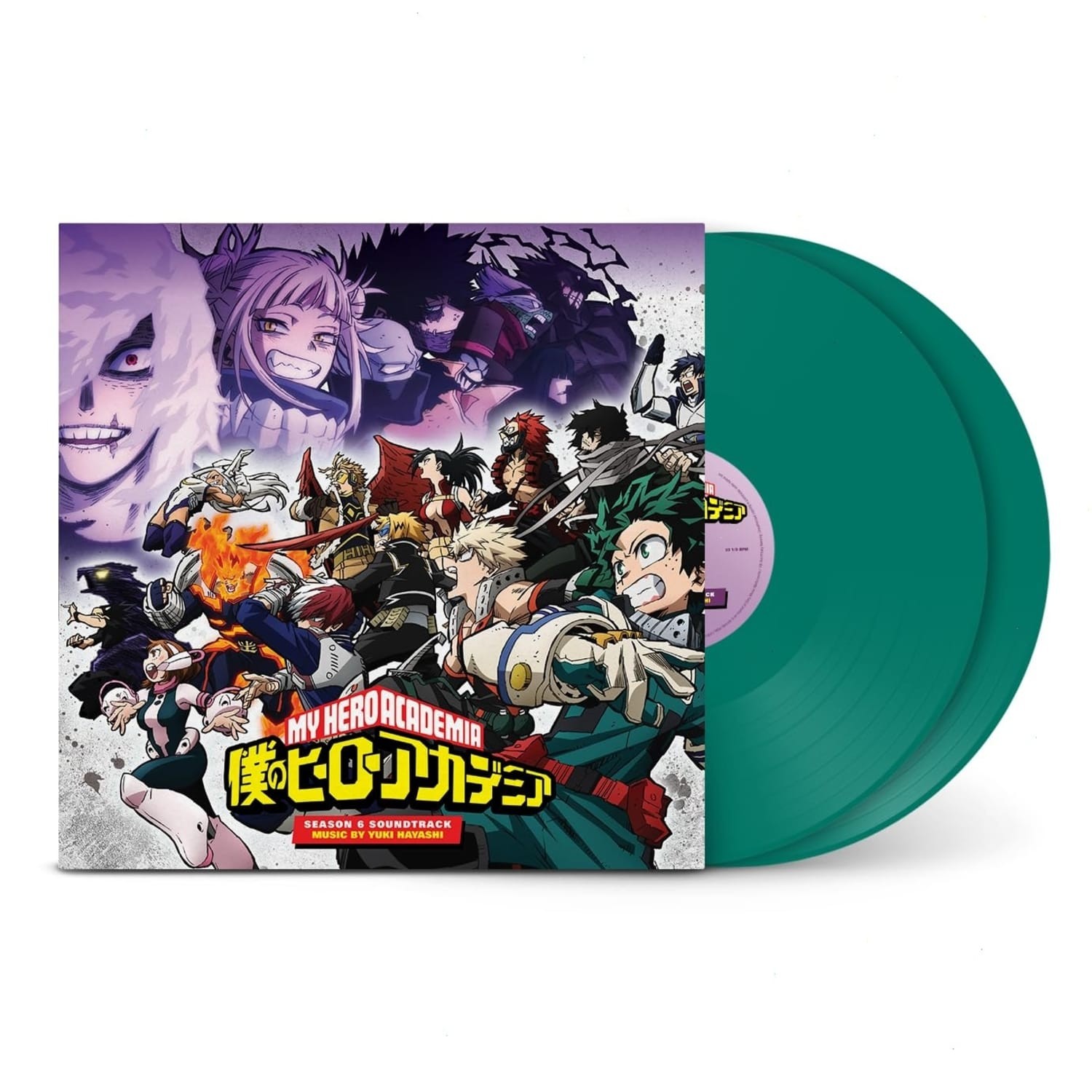 Yuki Hayashi – My Hero Academia: Season 6 (Original Soundtrack) – 140-Gram Green