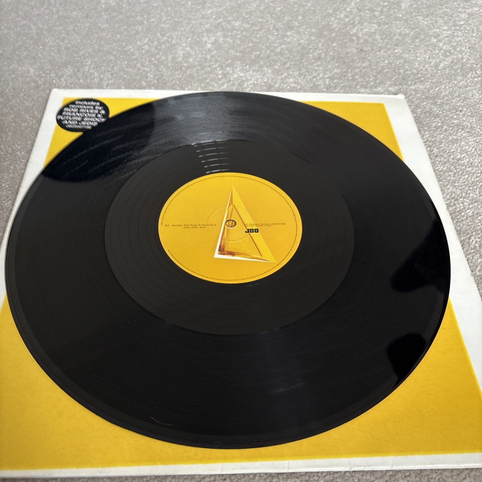 Underworld – Jumbo – Vinyl 12“ Single – JBL 1999 Excellent
