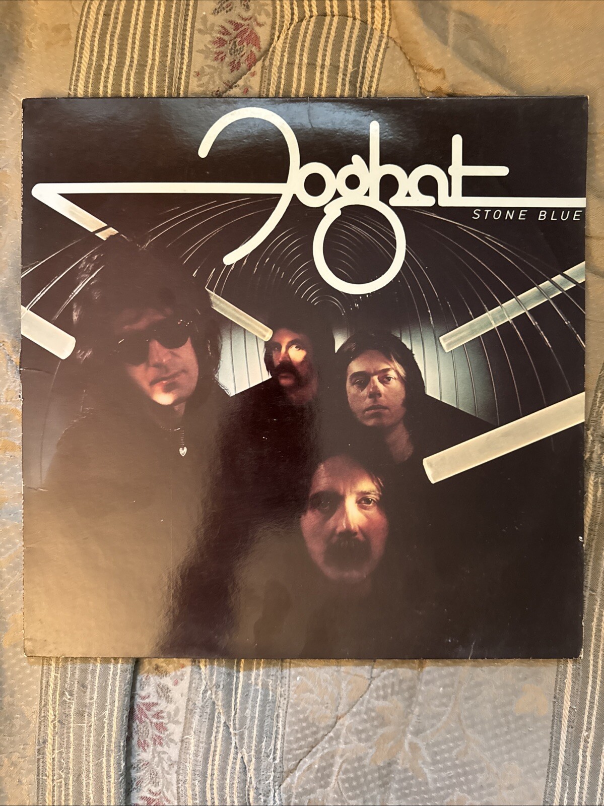 Foghat Stone Blue 1978 Classic Rock Hard Rock LP Record Vinyl