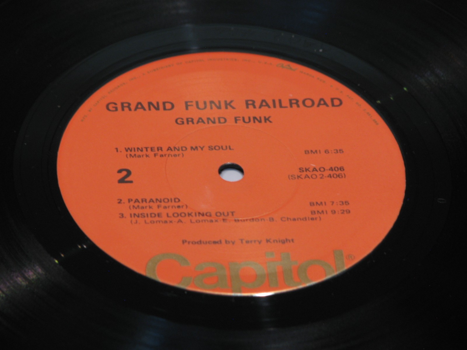 Grand Funk Railroad-Grand Funk, first album, hole punch corner-DJ Loaner???
