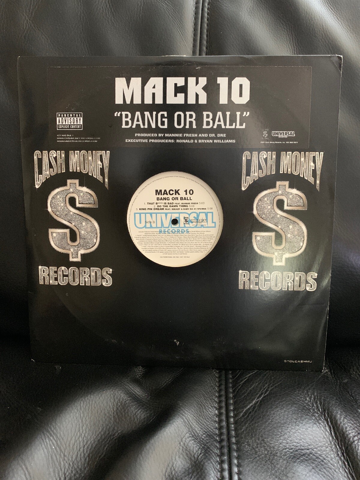 MACK 10 – Bang Or Ball 2001!! RARE!! Produced By MANNIE FRESH and DR. DRE !