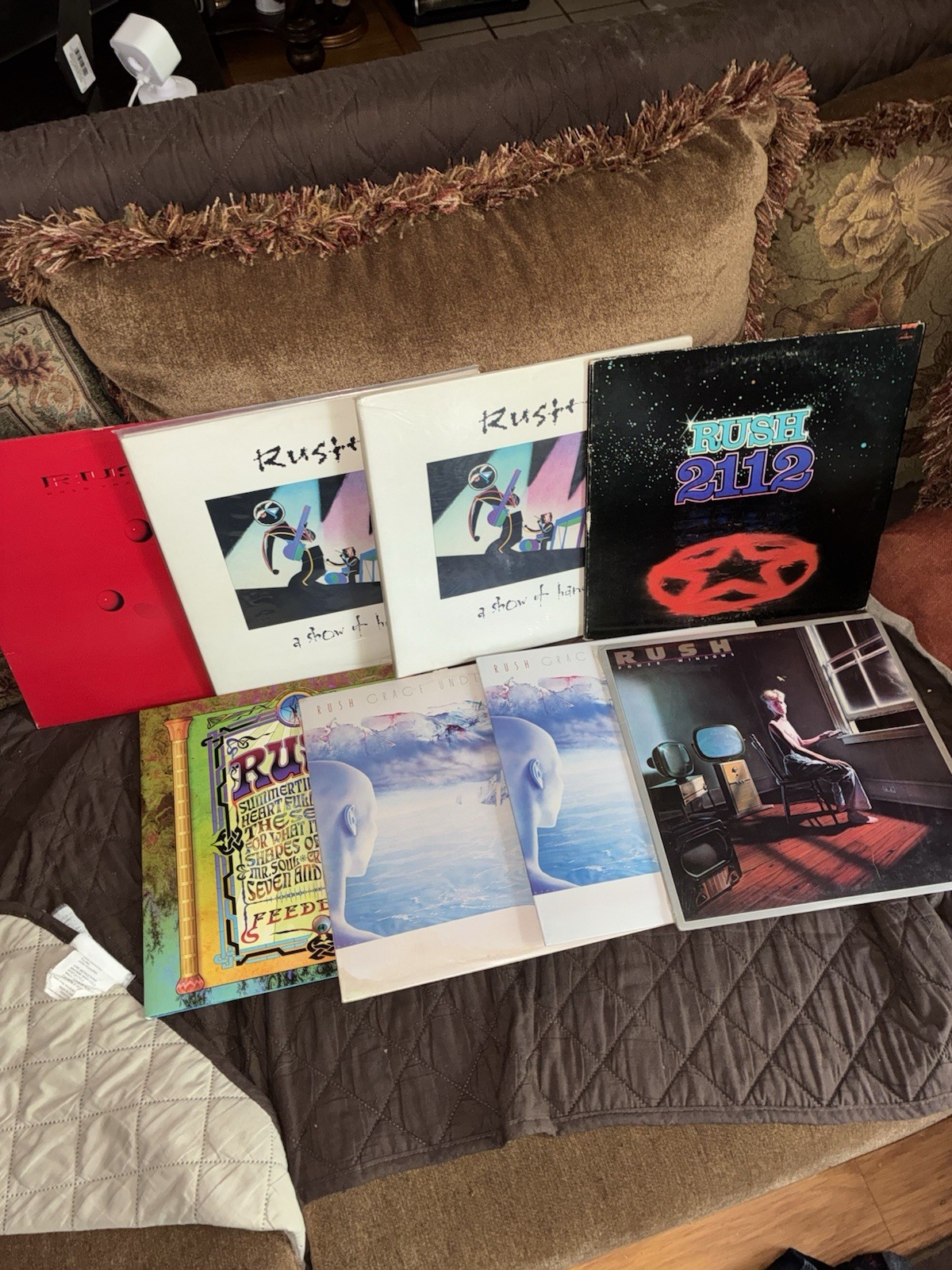 Ultimate Rush Vinyl Record Collection Vapor Trails Roulette 200 Gram Vg+ To Nm
