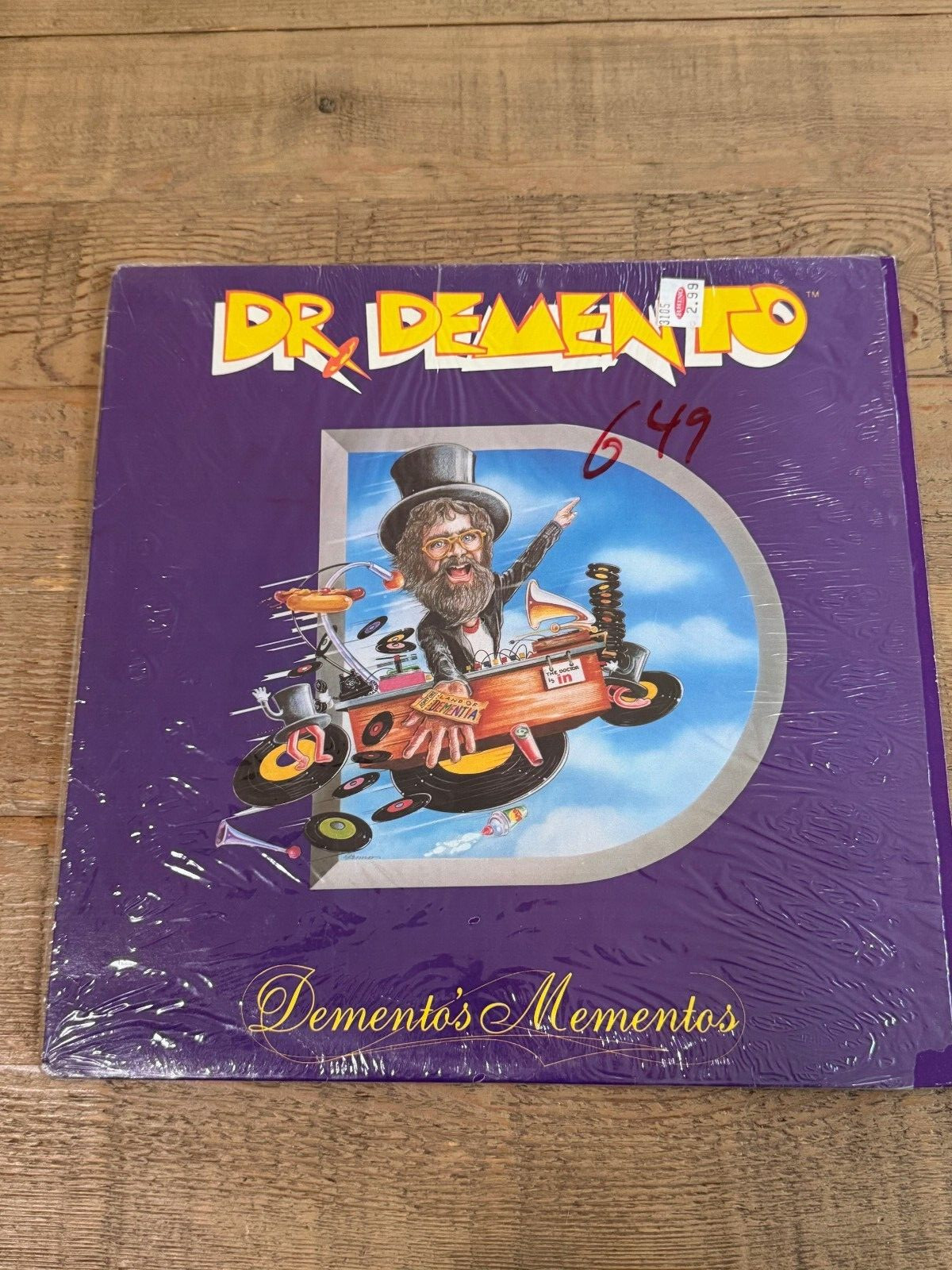 Dr Demento – Demento’s Mementos lp PVC 8912 Eccentric Records in Shrink