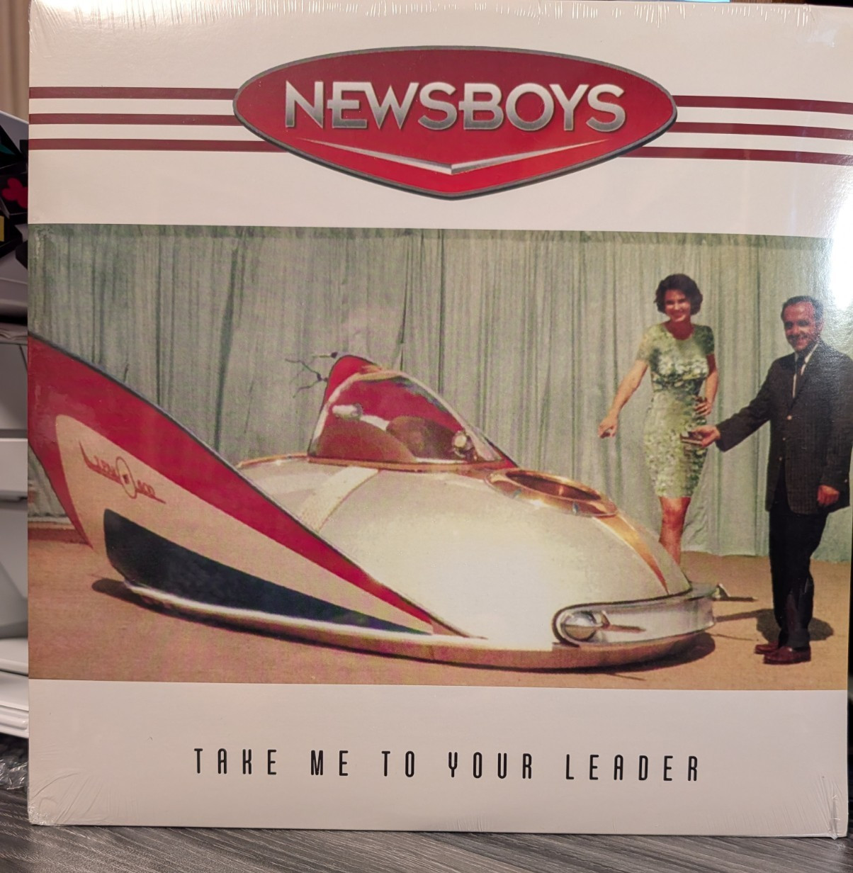 Newsboys – Take Me to Your Leader (30th Anniv. Limited Ed. Red Vinyl LP) NEW