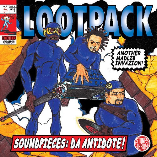 Lootpack – Soundpieces: Da Antidote! – Primary Colors [New Vinyl LP] Blue, Color