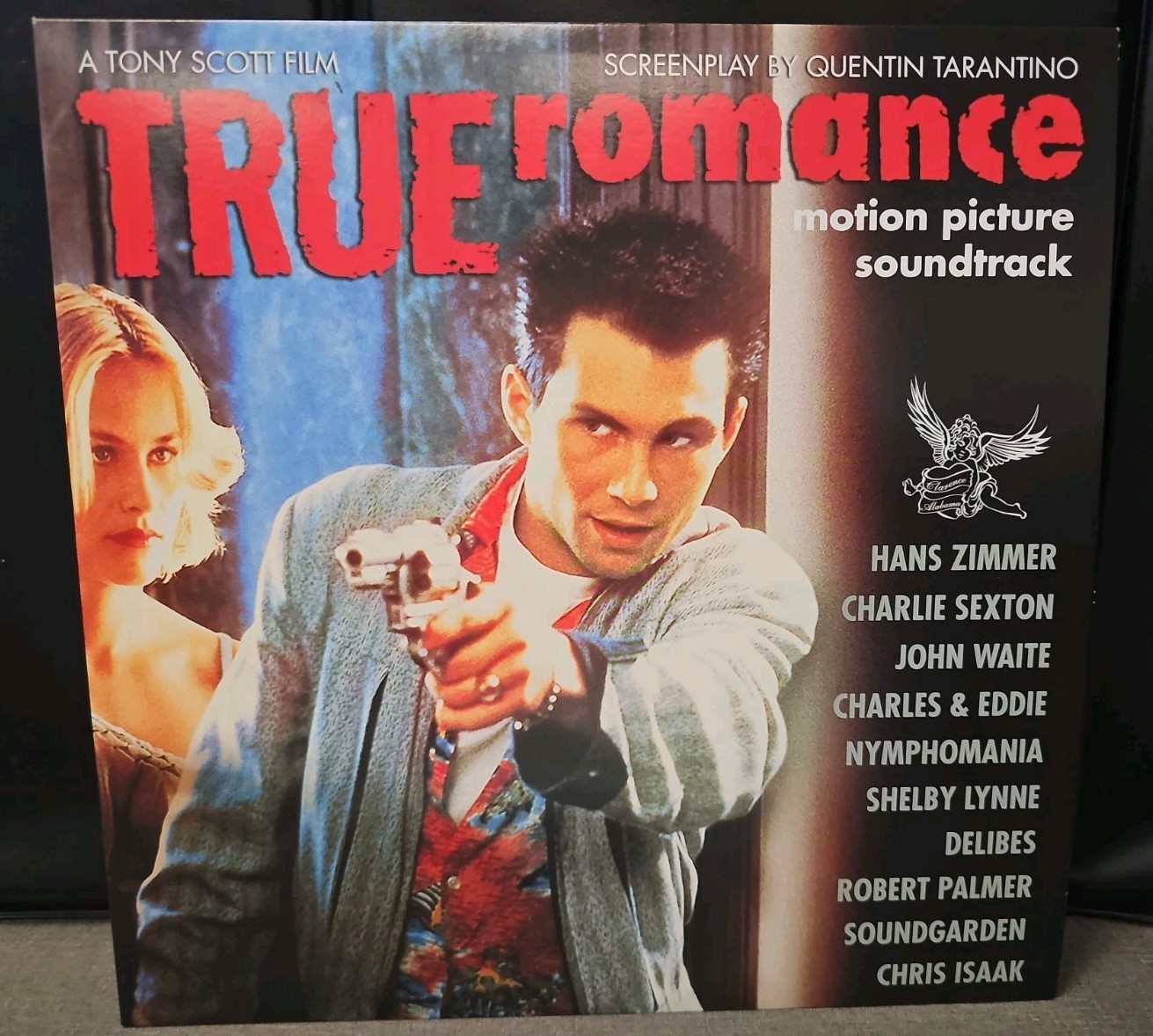 TRUE ROMANCE (Motion Picture Soundtrack) TURQUOISE VINYL RECORD LP