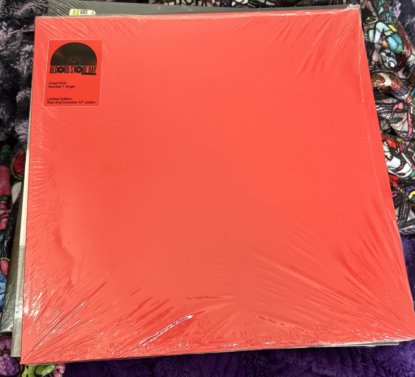 CHARLIE XCX Number 1 Angel LP Red Vinyl w/12″ Poster RSD Record Store Day SEALED