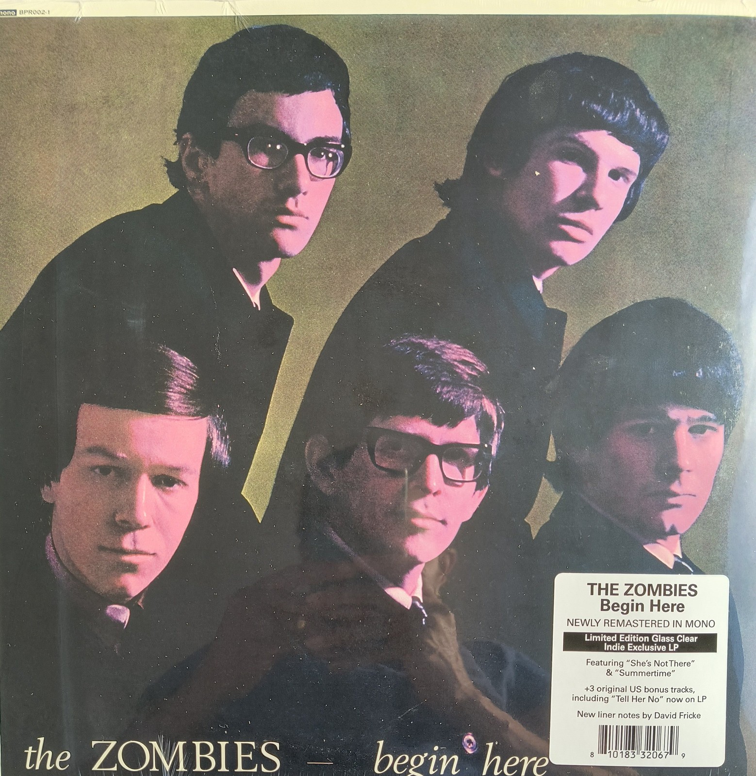 The Zombies – Begin Here | Clear LP | She’s Not There | Mono Remaster