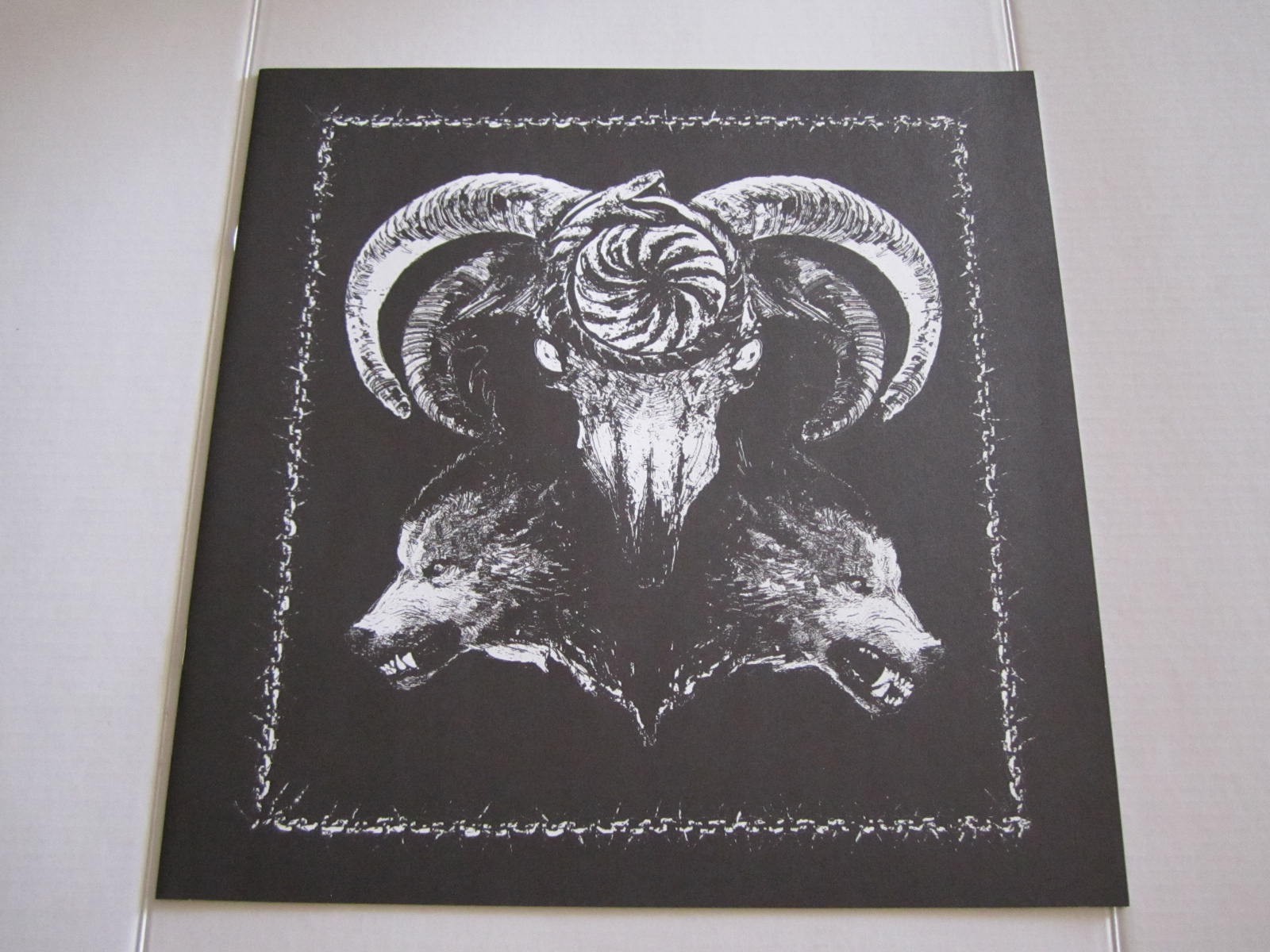 ADVERSARIAL – D.E.N.A.T.B.K.O.N, 2020 Repress, Bone White/Silver Vinyl, Used NM