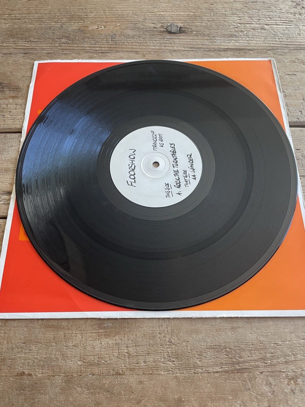 Floorshow: Rock The Turntables b/w Winder vinyl 12” VG 1997 Tripoli Trax 022 DJ