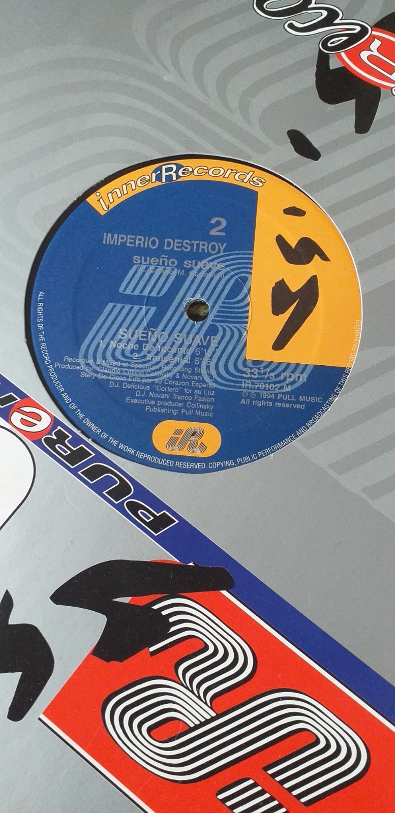 IMPERIO DESTROY – sueno suave 12″ single .. 1994