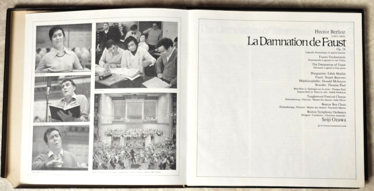 BERLIOZ- La Damnation de Faust- OZAWA/BOSTON SYMPHONY- DGG 2709 048 3LPs