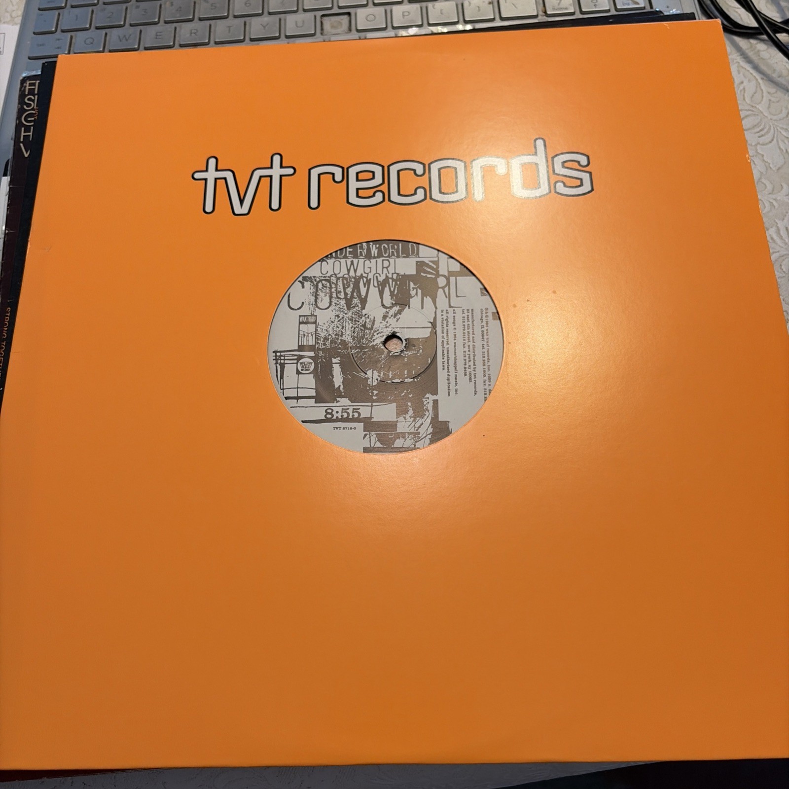 UNDERWORLD COWGIRL / REZ WAX TRAX US 12 TVT 8718-0US VINYL 12 NM