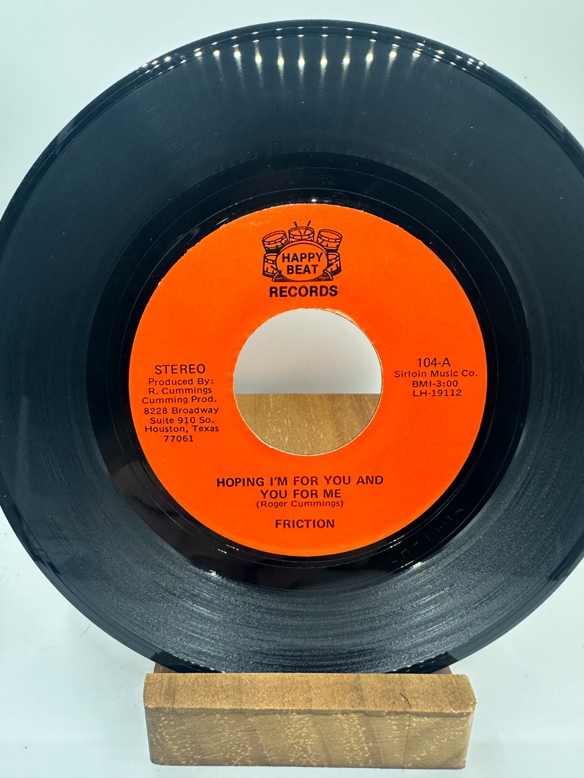 FRICTION Let’s Get On Down / Hoping I’m For You HAPPY BEAT 104 VINYL RECORD 7″
