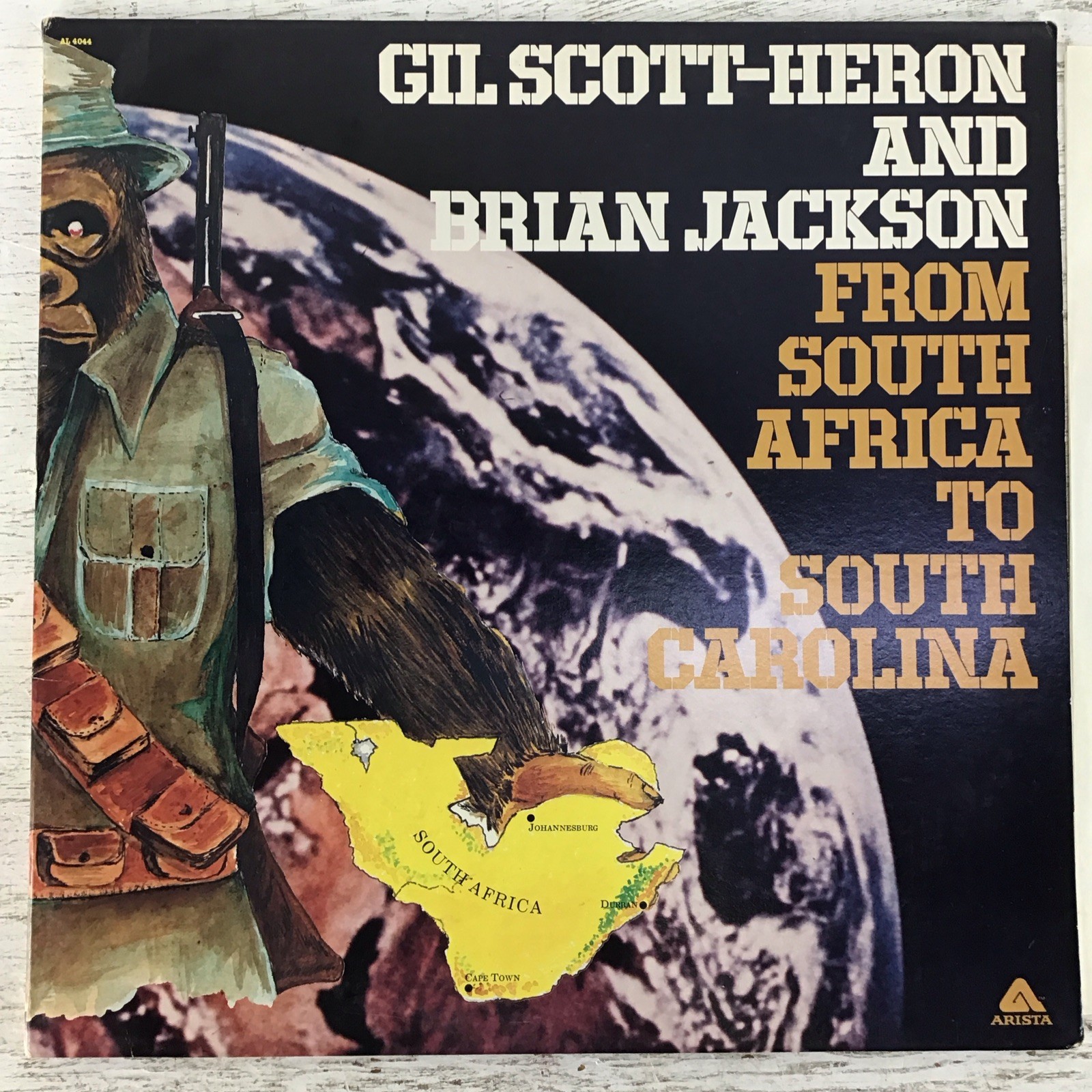 Gil Scott-Heron & Brian Jackson From South Africa to South Carolina LP vinyl