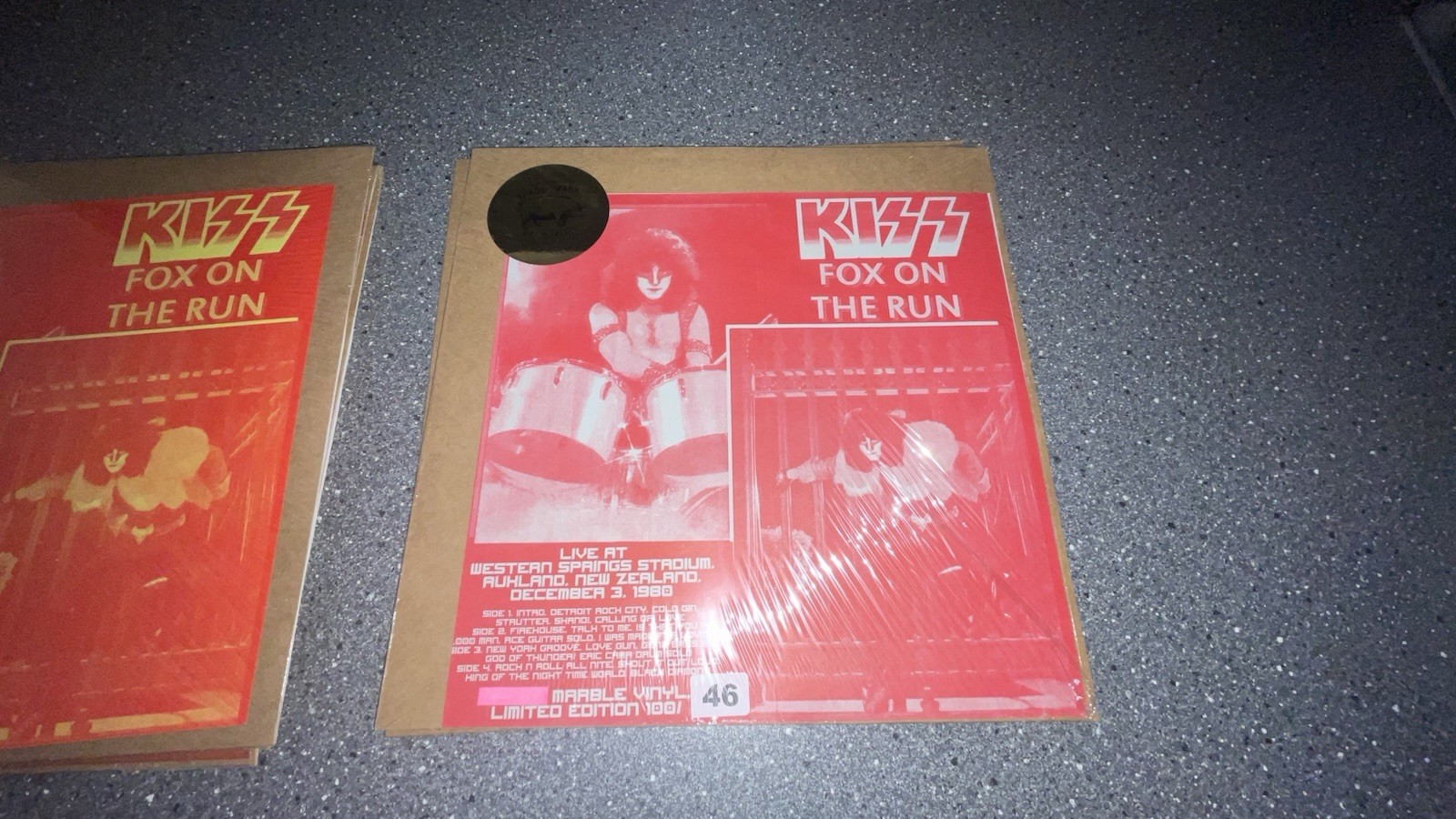 Kiss – Fox on the Run -2 Lp Aukland N.Zealand 1980 Sealed.Ltd ed 100 Aucoin era