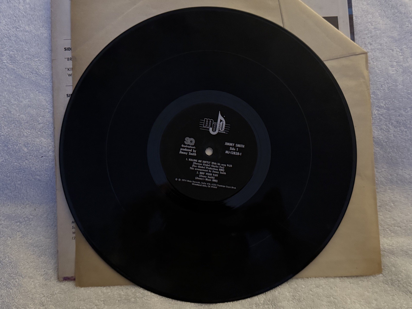 Jimmy Smith – Paid in Full – Mojo MJ-12828 LP Vinyl Record Album 1974