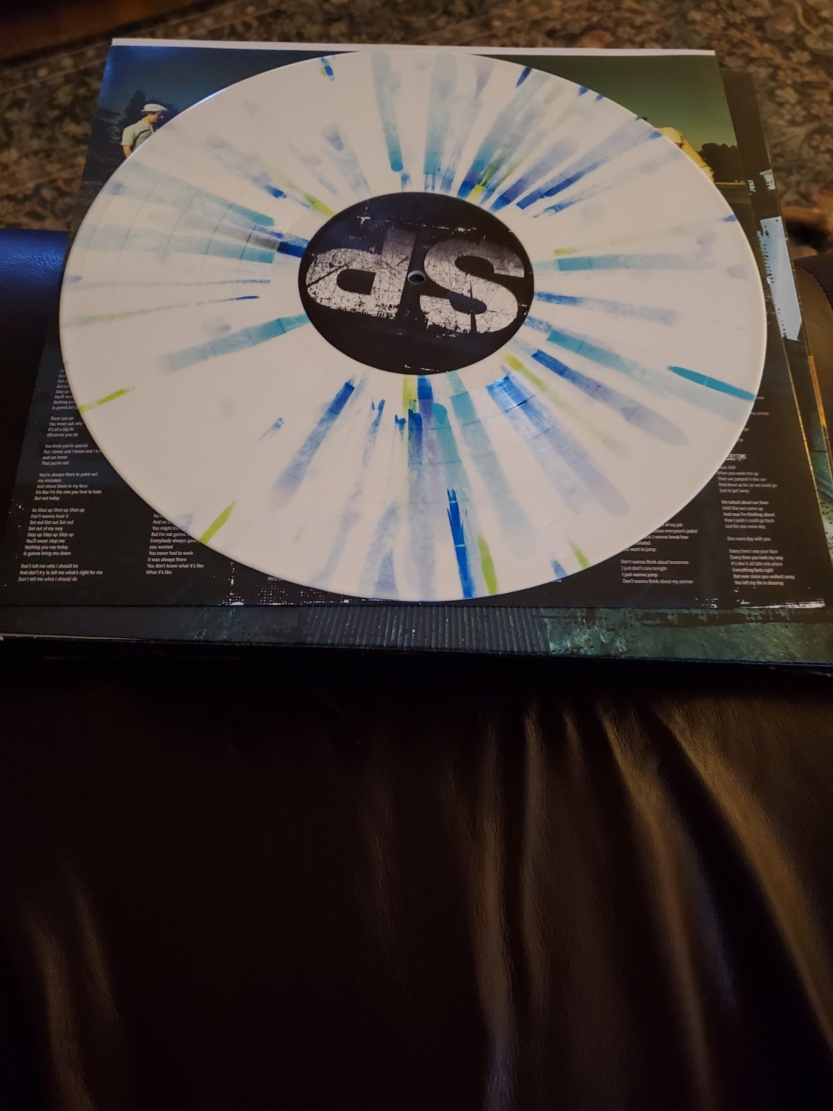 Simple Plan – Still Not Getting Any – 1 LP White Green Blue Splatter Vinyl
