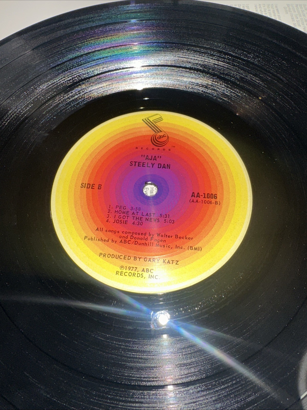 Steely Dan Aja Vinyl LP 1977 ABC Records First Press