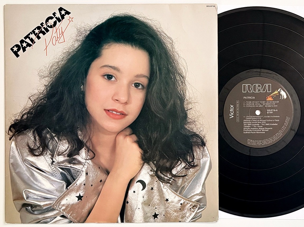 PATRICIA MARX “Paty” 1987 LP, Brazil, Electronic, Pop, New Wave, Trem Da Alegria