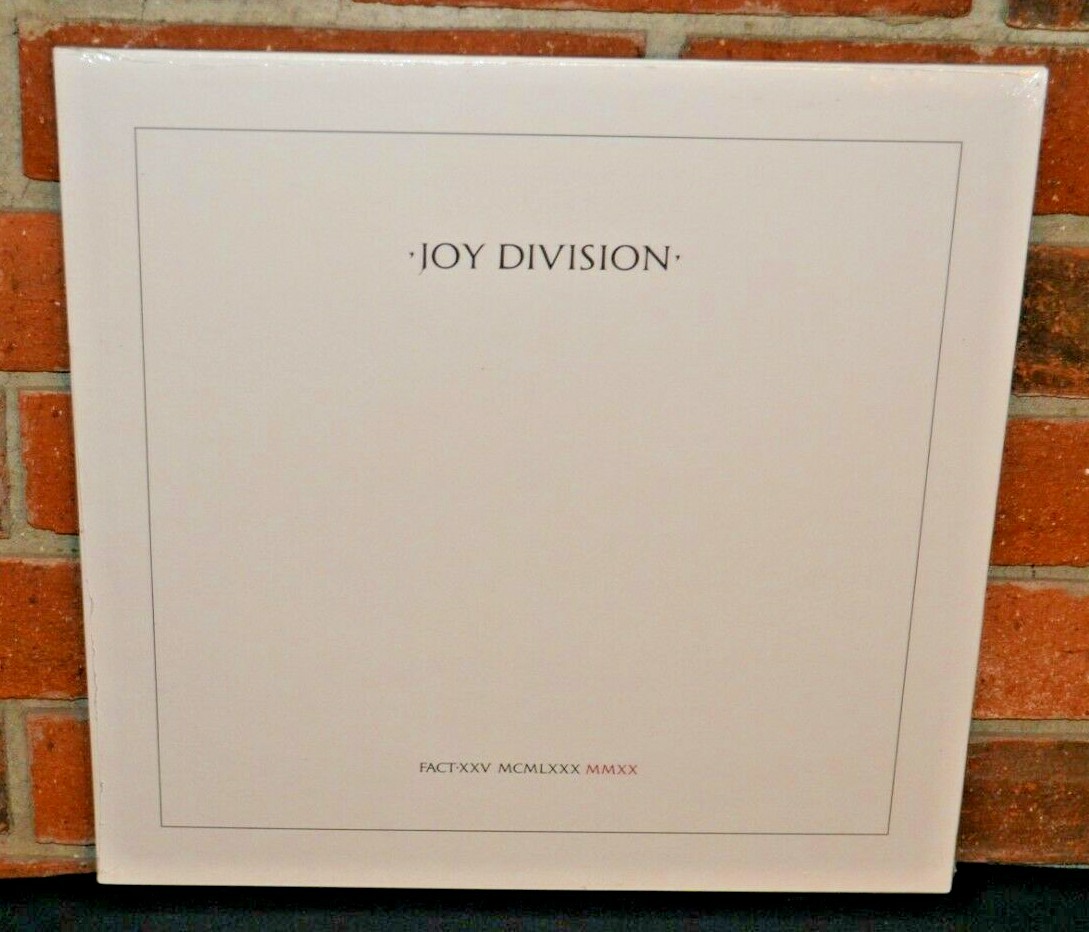 JOY DIVISION – Closer, Limited 40th Anni 180 Gram CRYSTAL CLEAR VINYL LP New!