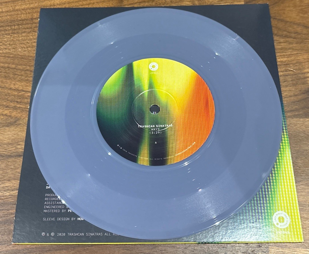 Trashcan Sinatras WAYS / THE CLOSER YOU MOVE AWAY FROM ME 7″ Grey single NEW