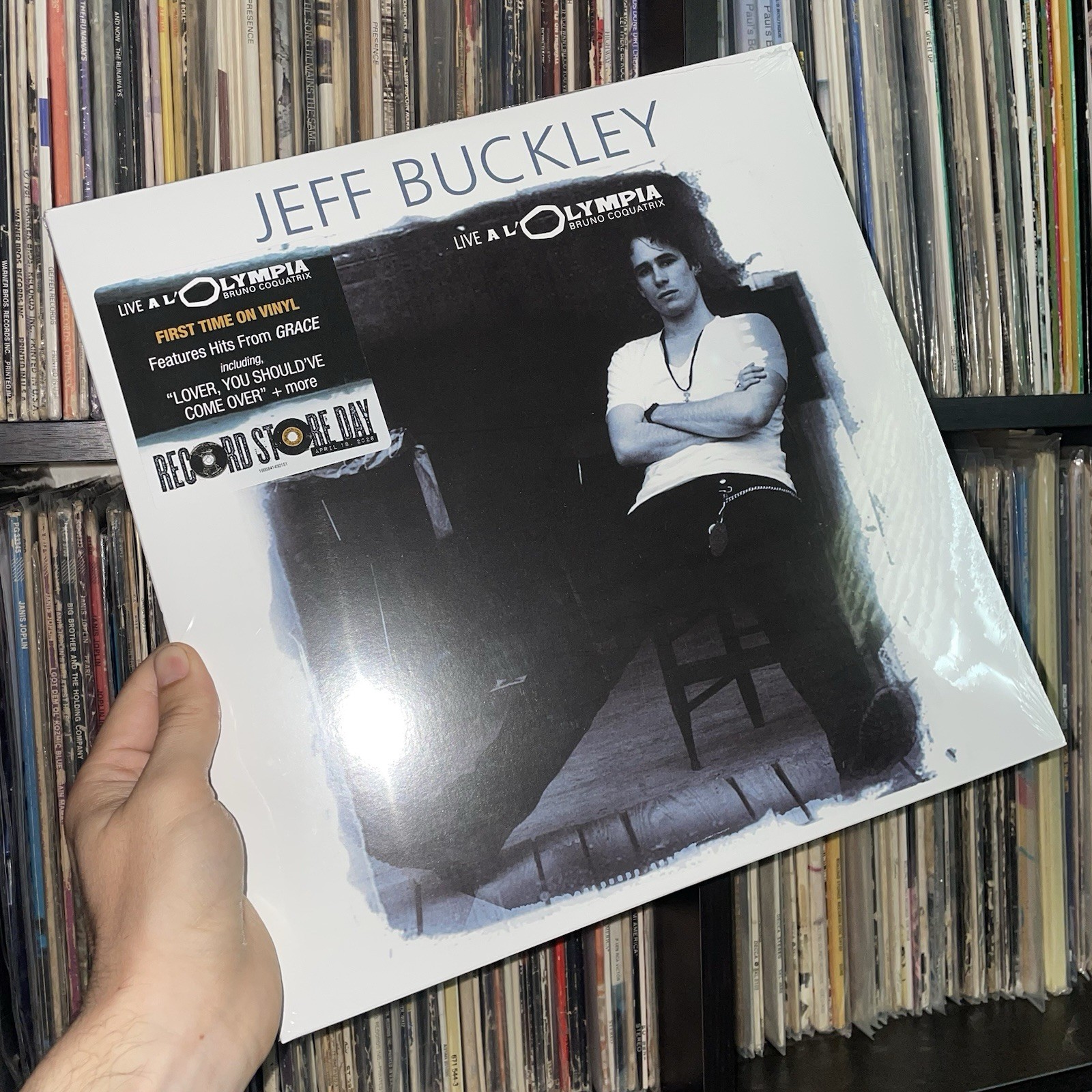 JEFF BUCKLEY – Live À L’Olympia Record Store Day RSD 2026 2LP In Hand!