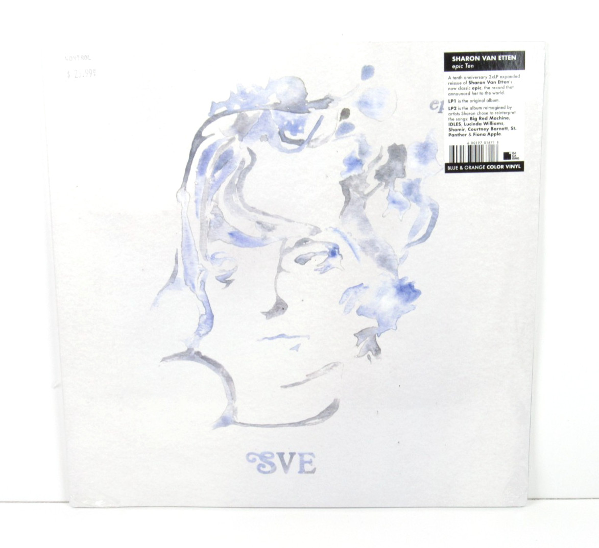 Sharon Van Etten ‘Epic Ten’ 2LPS 2021 BING167 Blue Orange Vinyl New Sealed