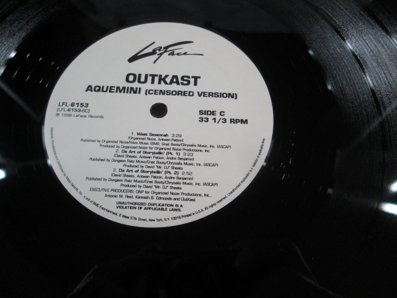 Outkast – Aquemini (Censored Version) 3 x Vinyl LP Set Album 1998 Hip-Hop