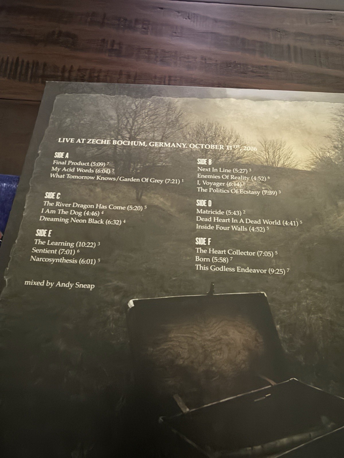 Nevermore “Year Of The Voyager’ 3 Vinyl Black LPs. Like New. Warrell Dane.Thrash