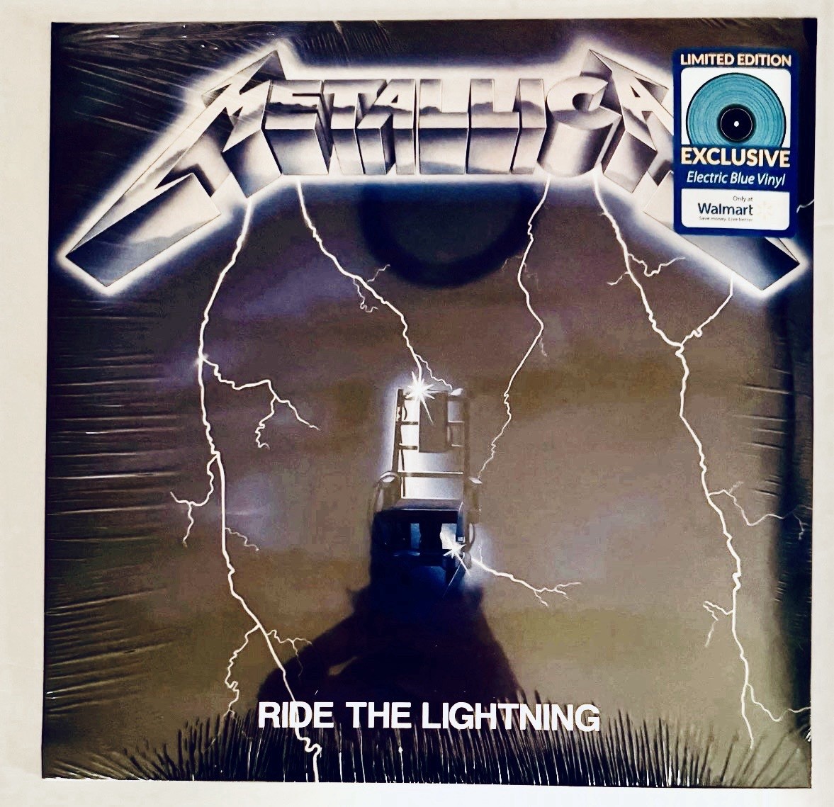 Metallica – Ride The Lightning – Electric Blue Vinyl – New & Sealed