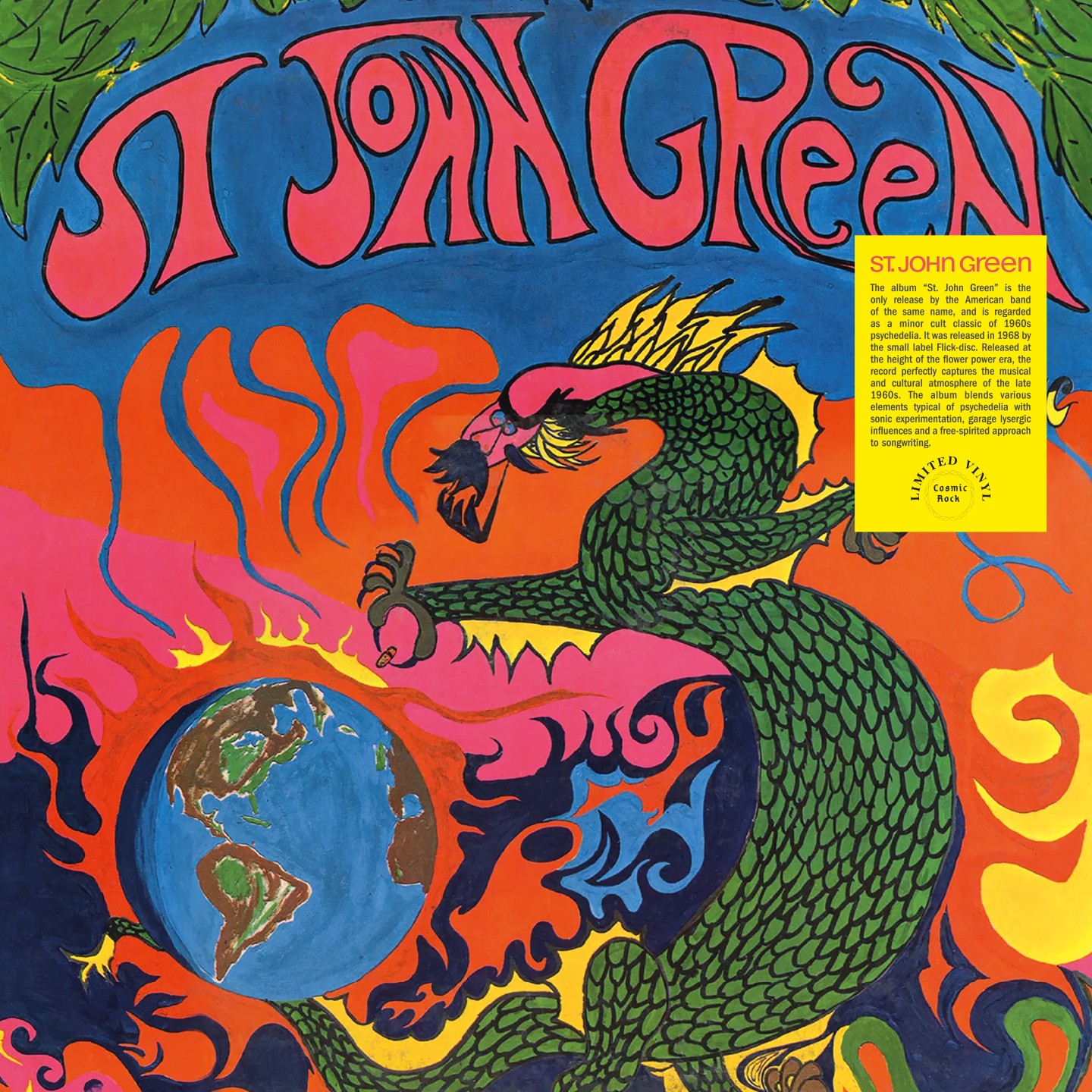 St. John Green St. John Green (Vinyl) 12″ Album (UK IMPORT) (PRESALE 07/10/2026)