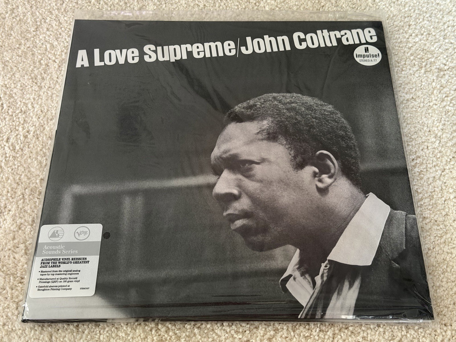 John Coltrane A Love Supreme Verve Acoustic Sounds Series – SEALED