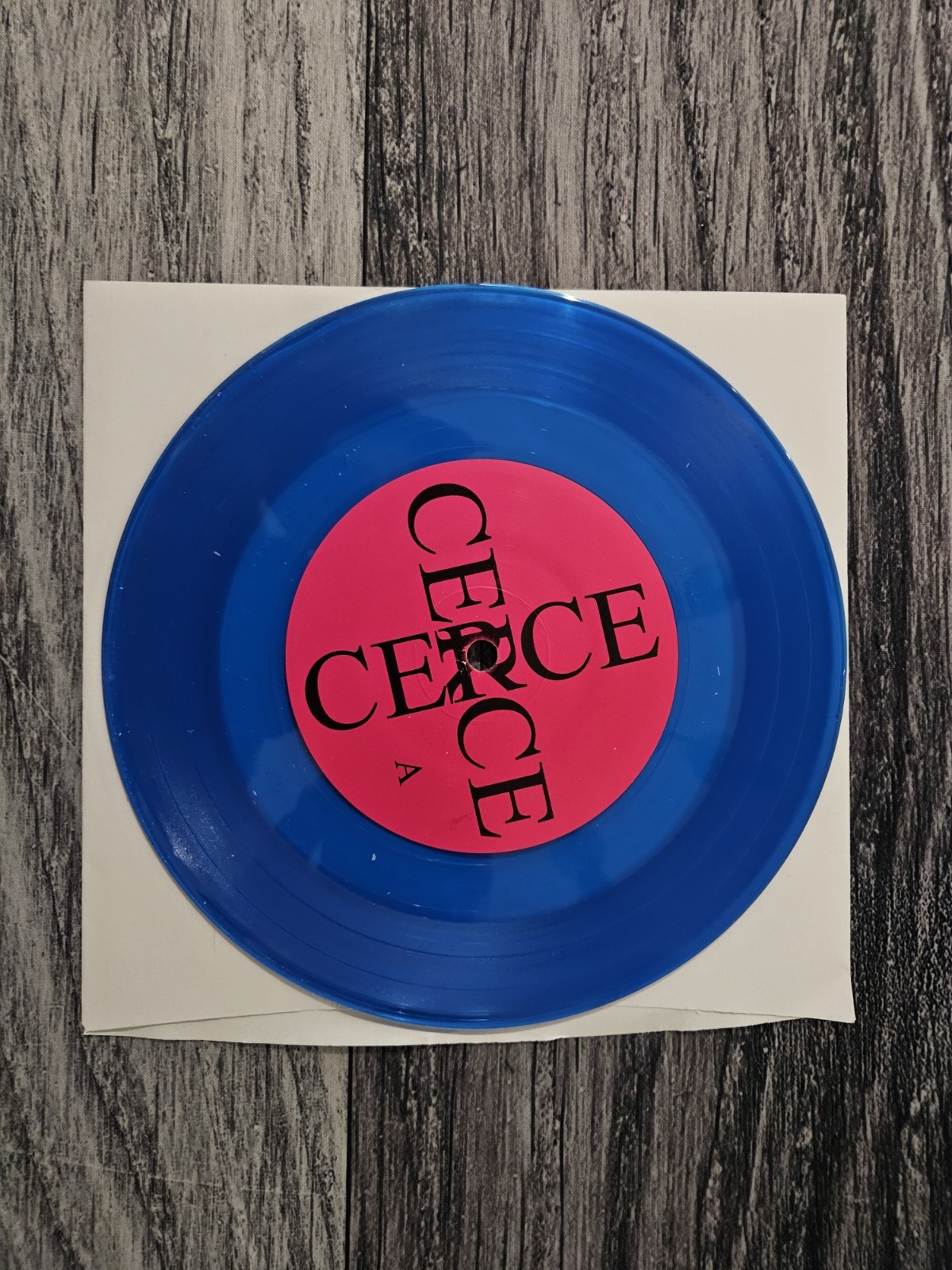 Cerce – EP 7″ Vinyl Clear Blue /100 – No Jacket (Vinyl Only)