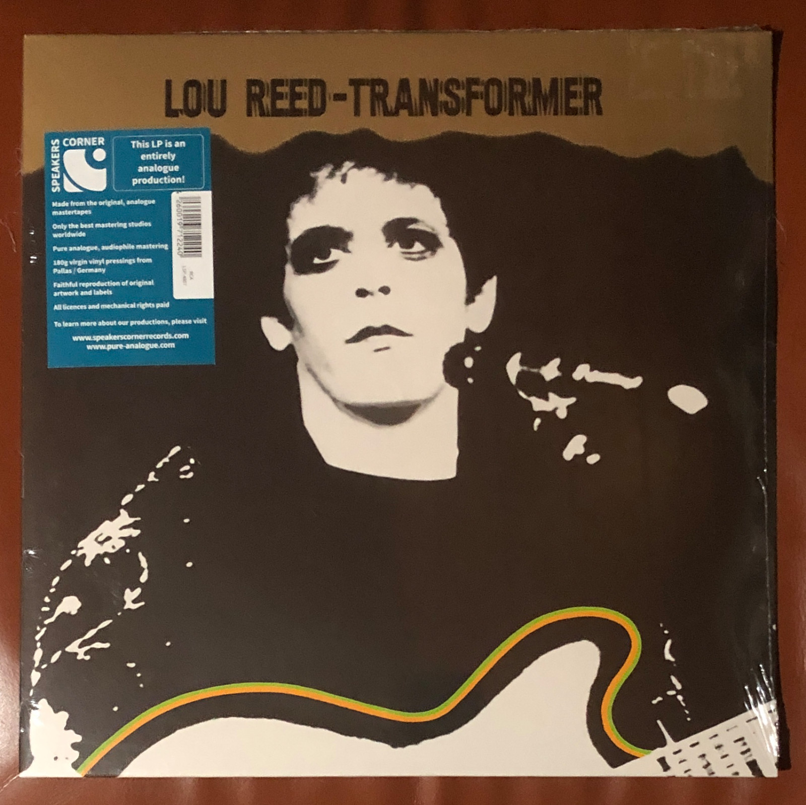Lou Reed – Transformer Speakers Corner audiophile full analogue NEW 180g