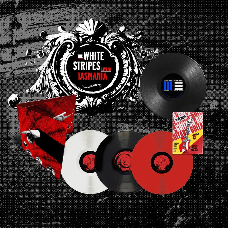 The White Stripes Live In Tasmania 3LP VAULT 68 Jack White Eminem – Sealed