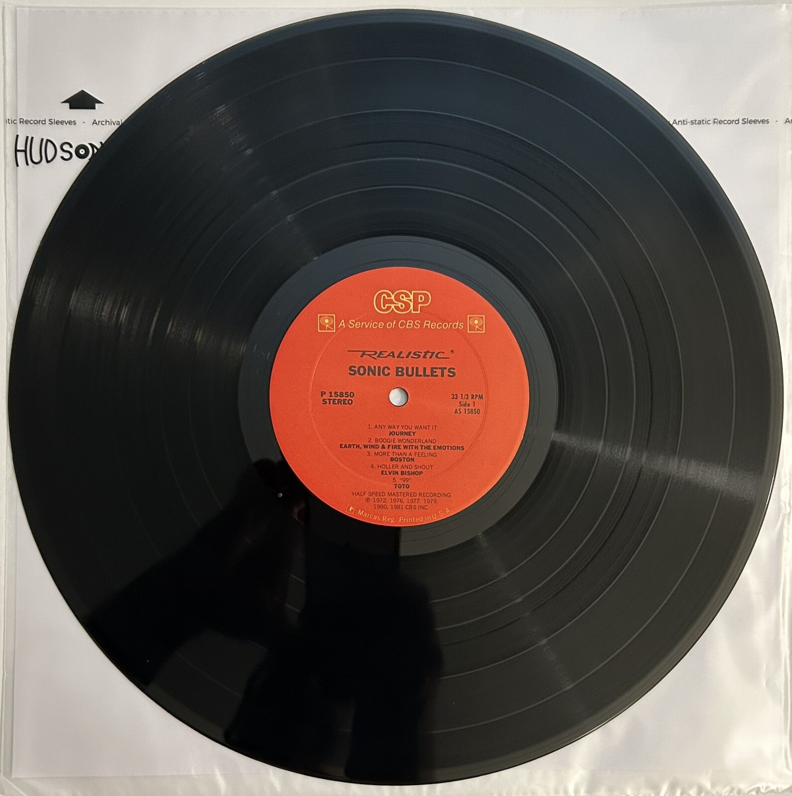 V/A – SONIC BULLETS – HIGH DEFINITION HALF-SPEED MASTERED REALISTIC – VINYL LP