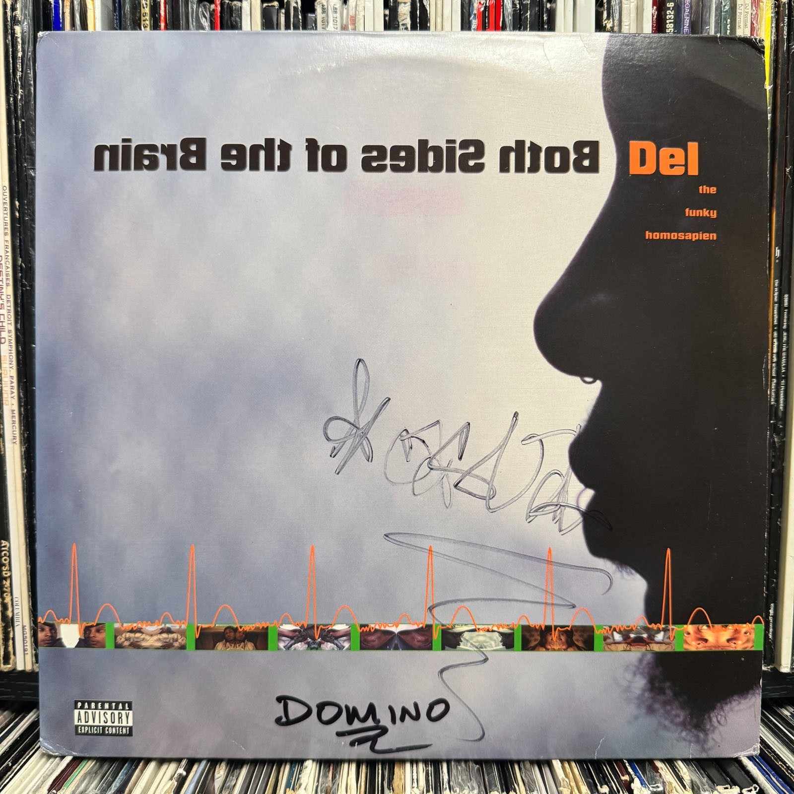 DEL – BOTH SIDES OF THE BRAIN (VINYL 2LP) 2000 SIGNED!!! HIEROGLYPHICS + EL-P