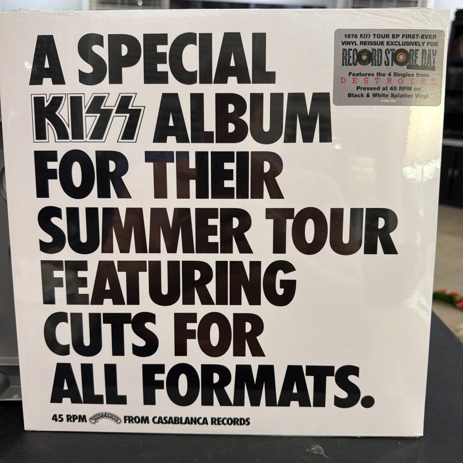 NEW KISS A Special KISS Tour Album USA EP Vinyl RSD 2026 Record Store Day SEALED