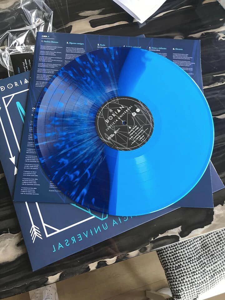 Dorian – Justicia Universal – colored vinyl – Zoe, caifanes, fobia, cafe tacuba