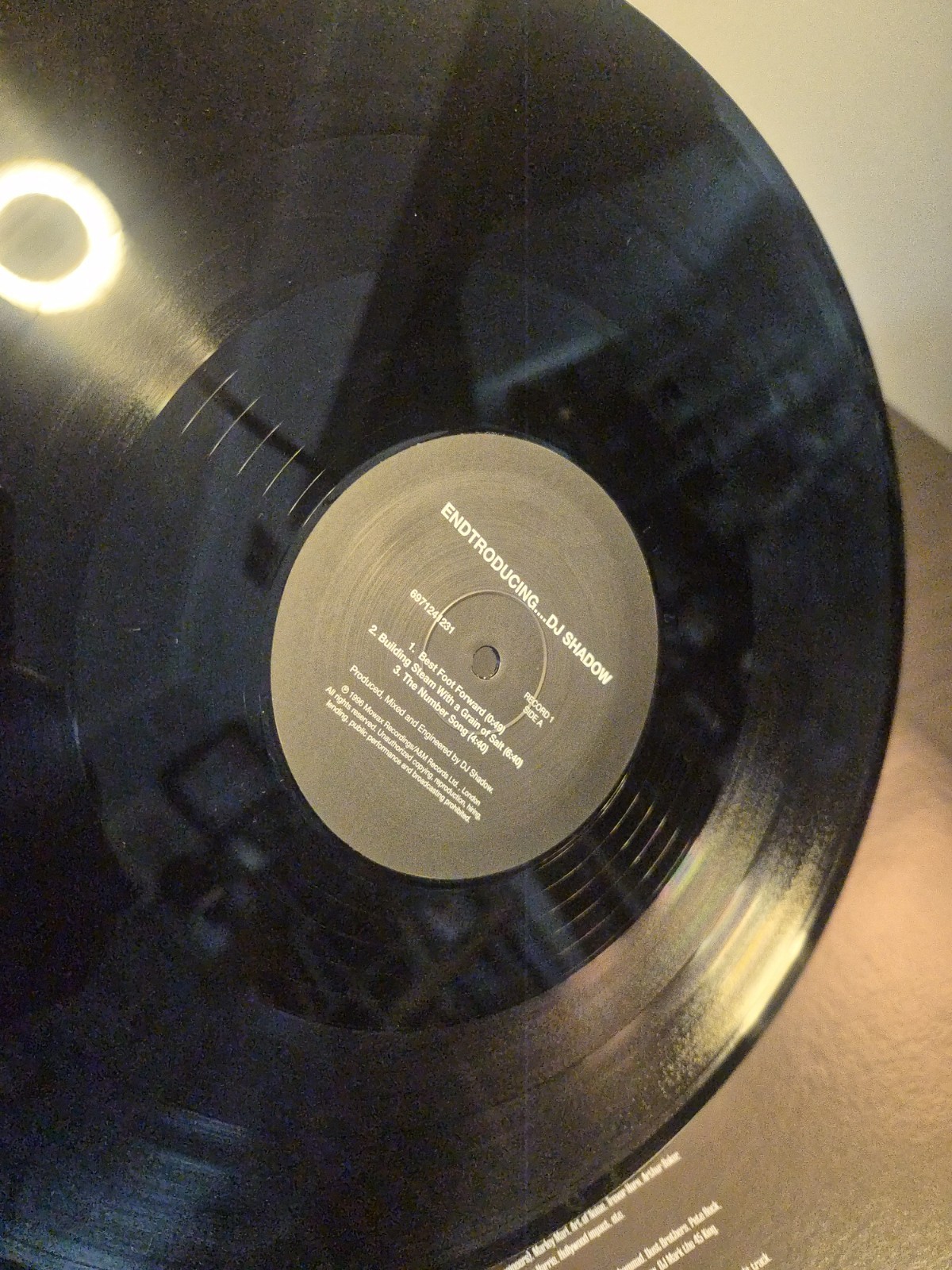 DJ Shadow Endtroducing 2LP Vinyl 1996 Mo’ Wax Classic Hip-Hop Record EX👍