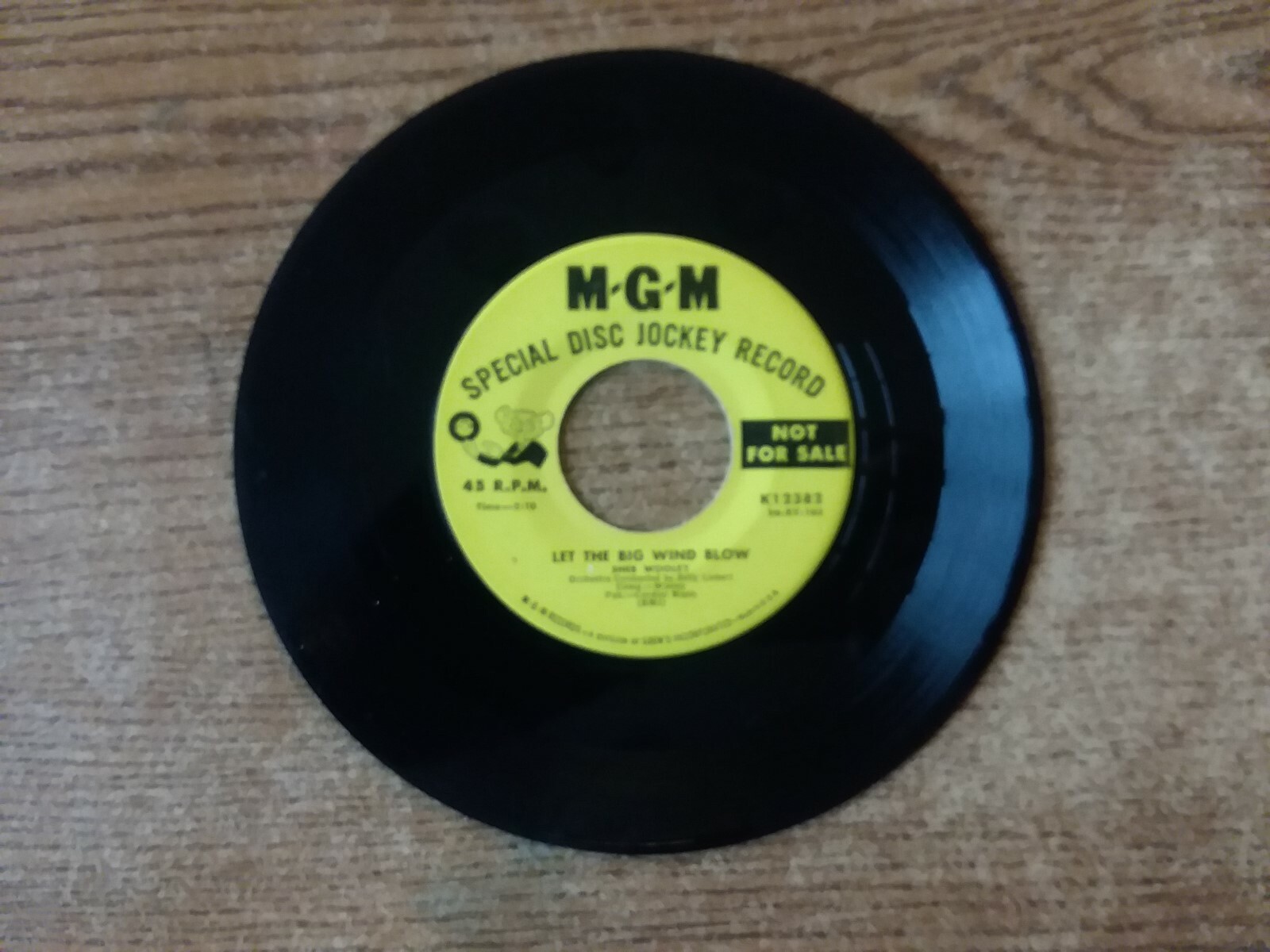 PROMO 1956 VG++Sheb Wooley ?– First Day Of School / The Lonely Man K12382 45