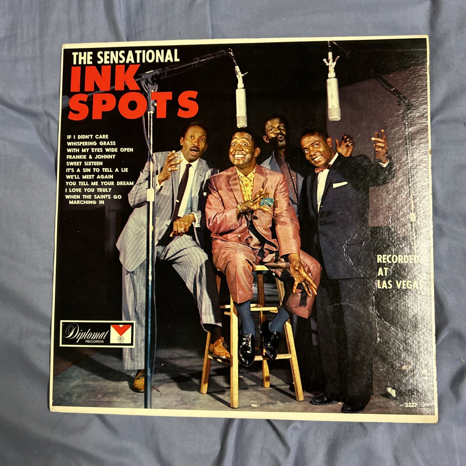 The Ink Spots – The Sensational Ink Spots – Diplomat Records – DS 2227 – LP 1285